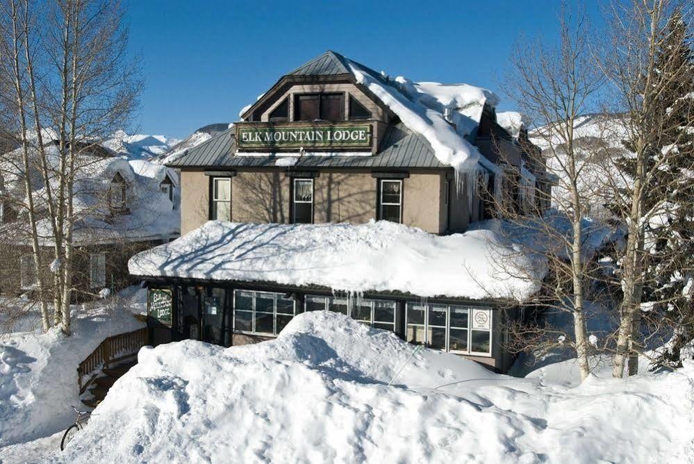 Elk Mountain Lodge Крестед-Б'ютт Екстер'єр фото